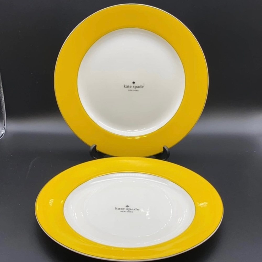 NWT Kate Spade New York Rutherford Circle Dinner Plate collection. Set of 6